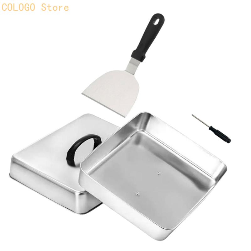 ฝาครอบอาหารทรงสี่เหลี่ยมสำหรับ - Camping Cooking Flat Top บทวิจารณ์และราคา