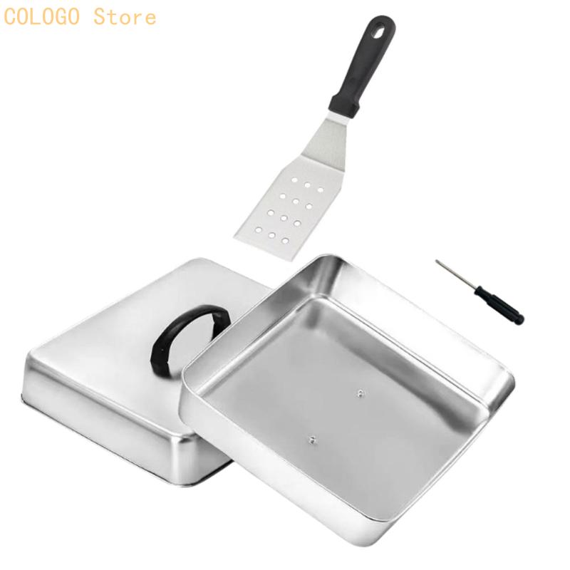 ฝาครอบอาหารทรงสี่เหลี่ยมสำหรับ - Camping Cooking Flat Top บทวิจารณ์และราคา