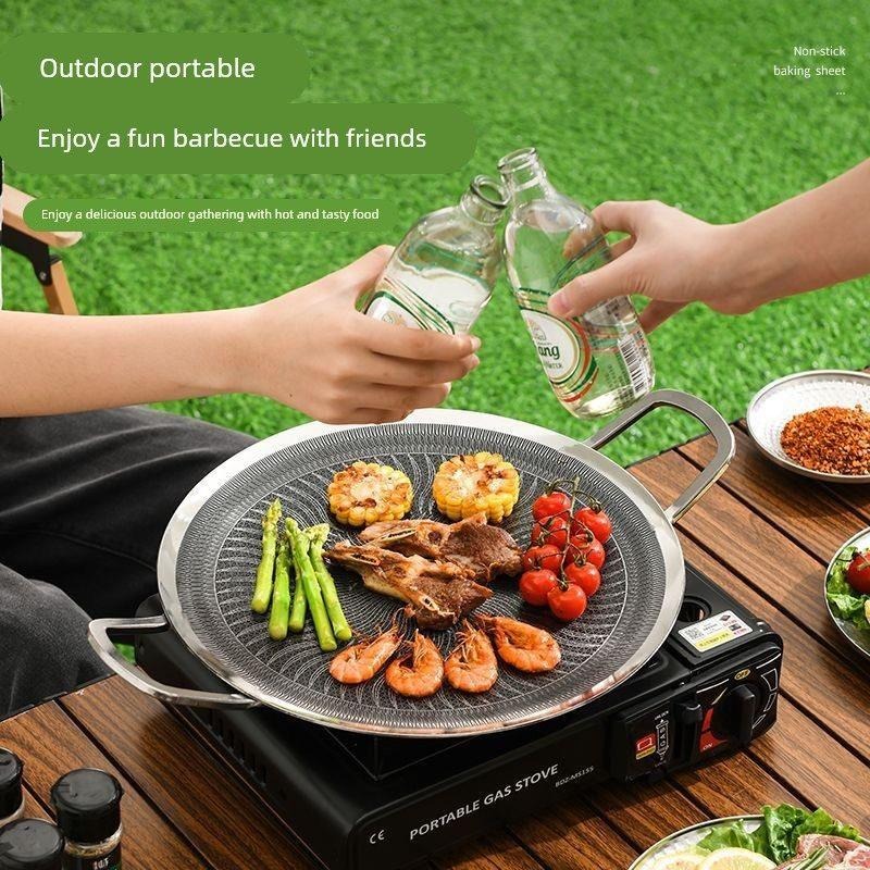 กระทะย่างบาร์บีคิวอเนกประสงค์ส - Camping Hiking Cooking บทวิจารณ์และราคา