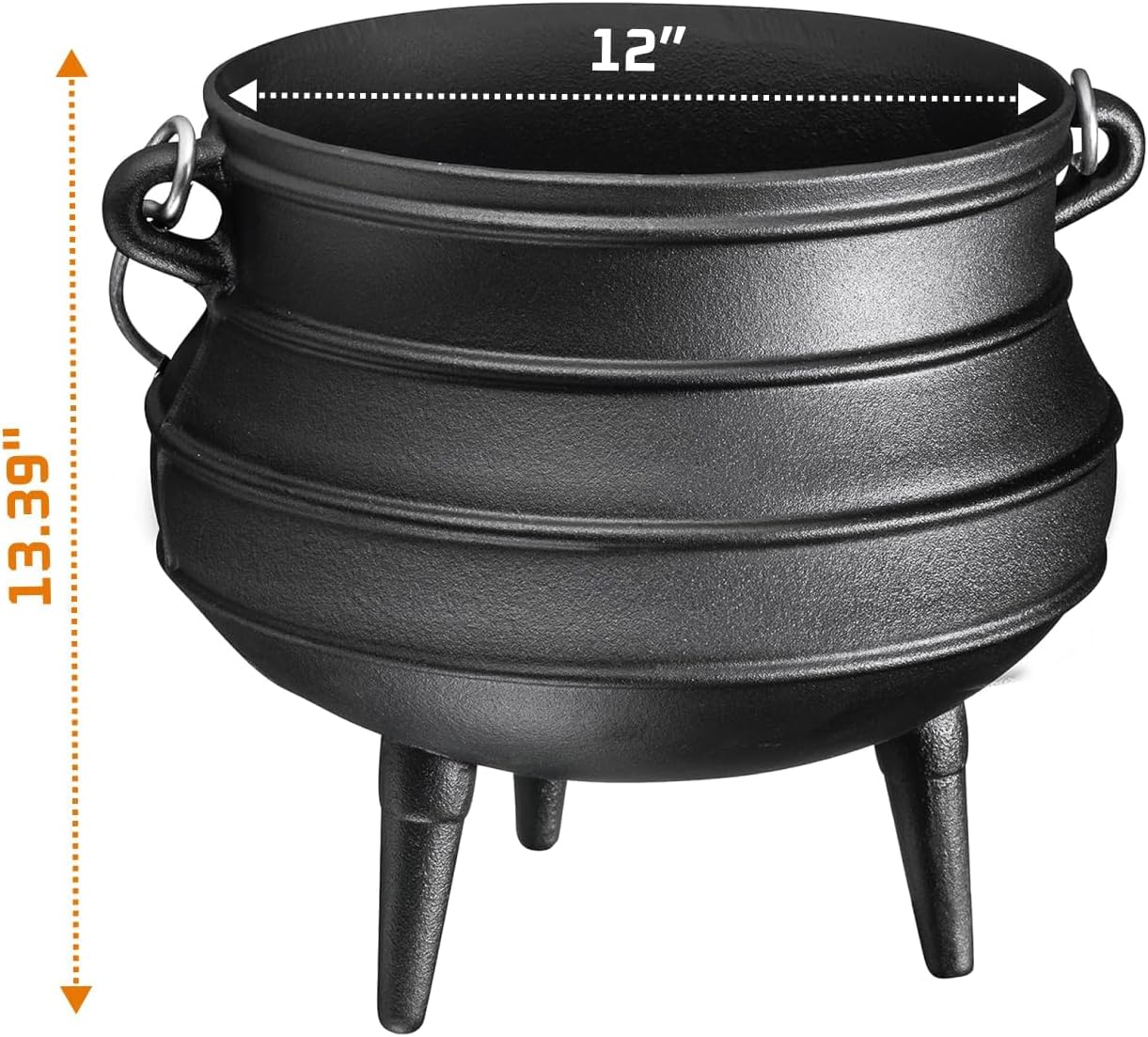 หม้อเหล็กหล่อขนาด 12 ควอร์ต พร - Camp Dutch Oven Cast บทวิจารณ์และราคา
