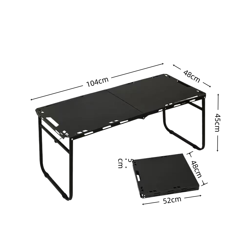 โต๊ะพับสำหรับตั้งแคมป์แบบพกพา  - Camping Cooking Table บทวิจารณ์และราคา