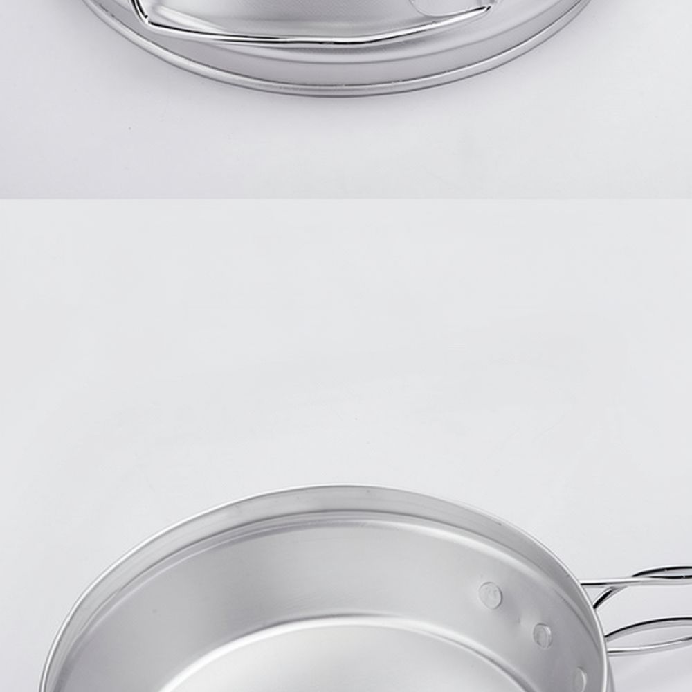 ชุดหม้อแคมป์ปิ้งอะลูมิเนียมแบบ - Camping Cooking Dining Set บทวิจารณ์และราคา
