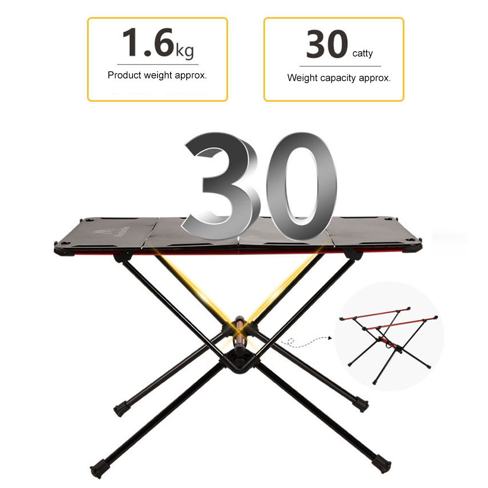 โต๊ะพับสำหรับตั้งแคมป์ น้ำหนัก - Camping Cooking Table บทวิจารณ์และราคา