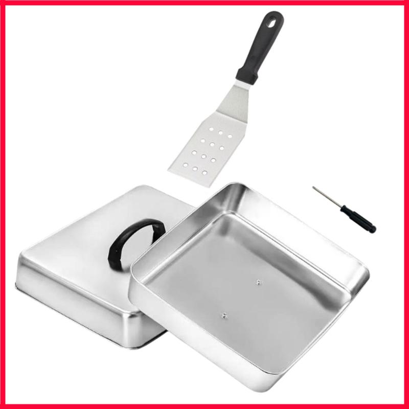 ฝาครอบทรงสี่เหลี่ยม XX9B พร้อม - Camping Cooking Flat Top บทวิจารณ์และราคา