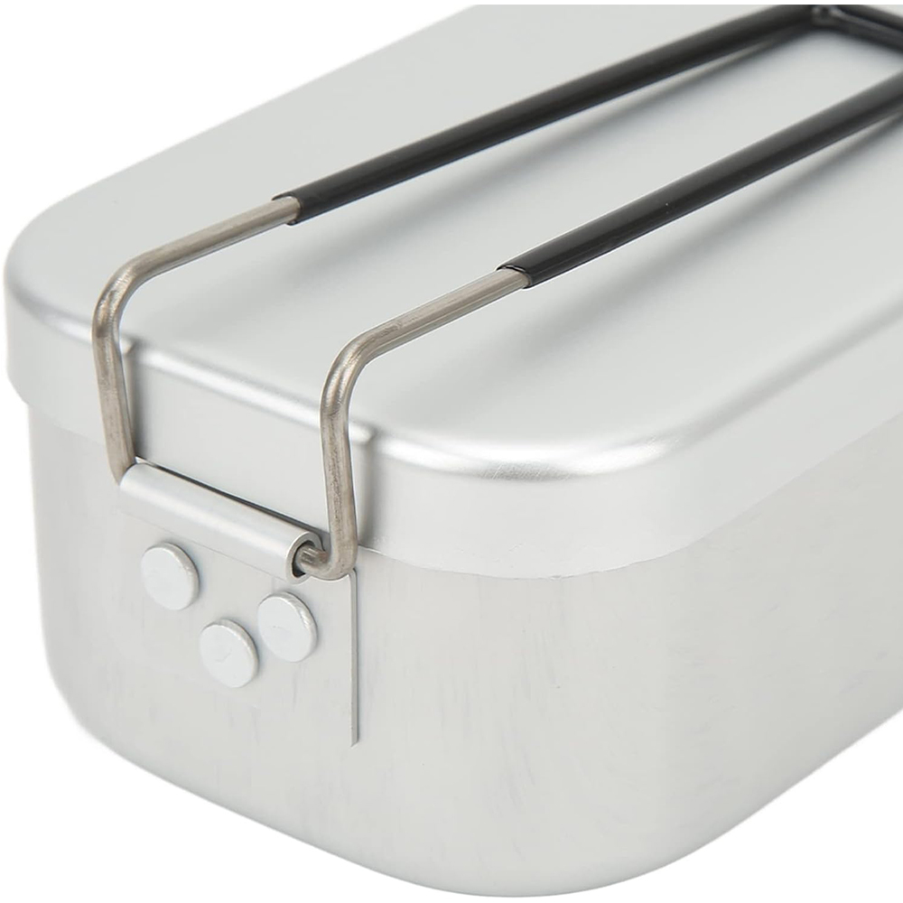 800ML อลูมิเนียมกล่องอาหารกลาง - Camping Hiking Cooking บทวิจารณ์และราคา