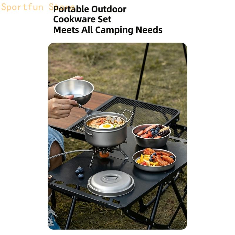 กลุ่มเครื่องครัว Camp Meal พร้ - Camping Cooking Dining Set บทวิจารณ์และราคา