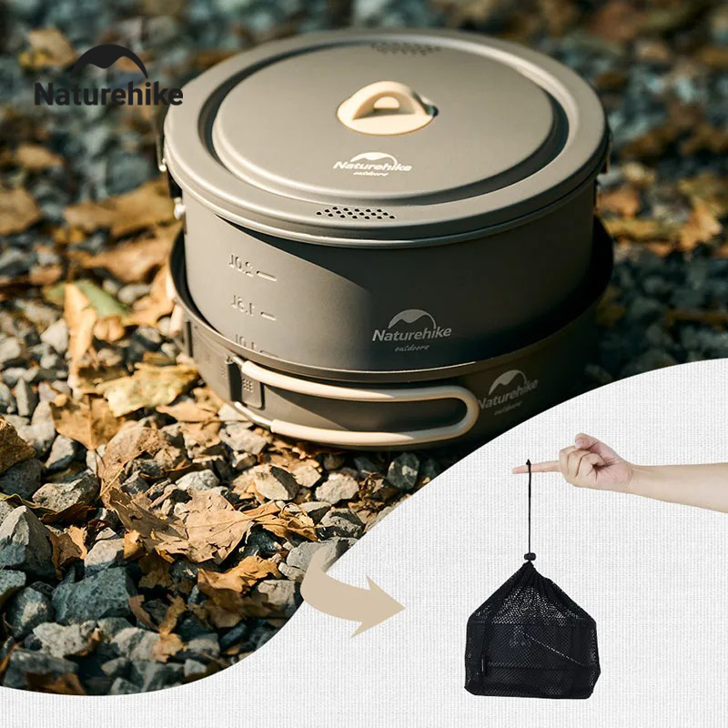 ชุดหม้อปิกนิก Naturehike 2025  - Quality Camping Cooking Set บทวิจารณ์และราคา