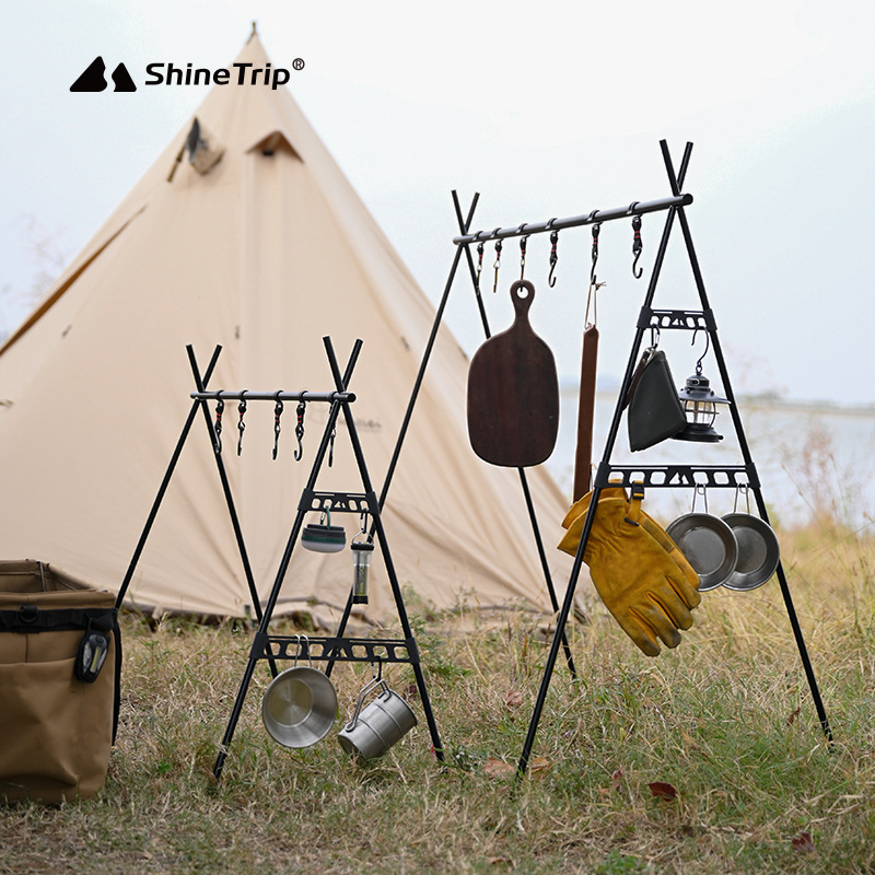 Shine Trip Outdoor Camping ชั้ - Camping Cooking Table บทวิจารณ์และราคา