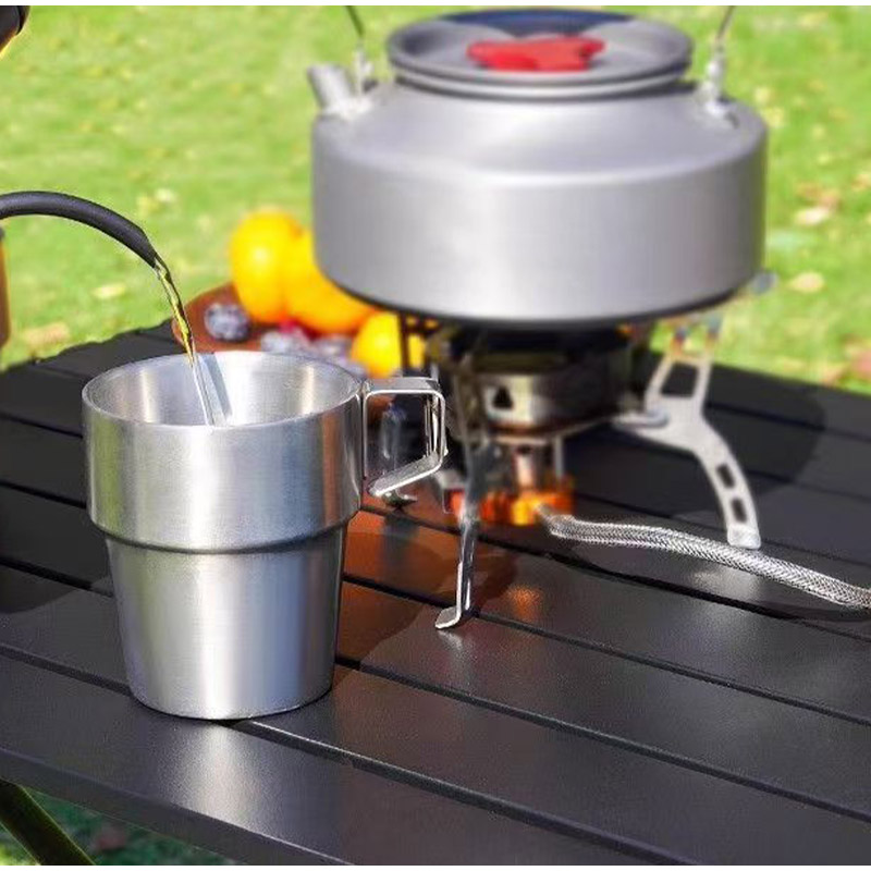 โต๊ะพับสำหรับตั้งแคมป์แบบพกพา  - Camping Cooking Table บทวิจารณ์และราคา
