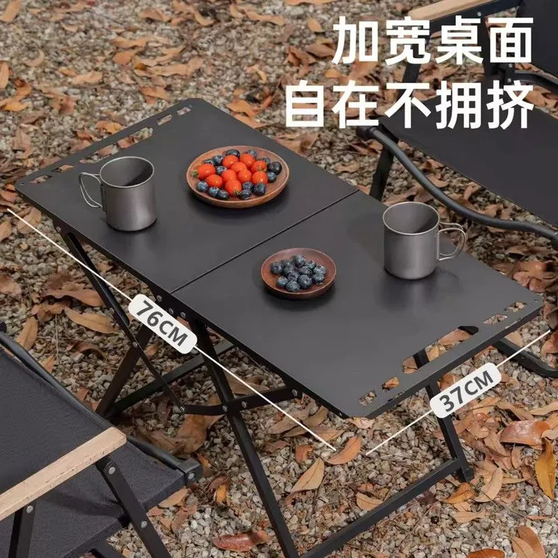 โต๊ะพับได้แบบพกพา โต๊ะแคมป์ปิ้ - Camping Cooking Table บทวิจารณ์และราคา